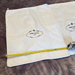 Prada two dust bags